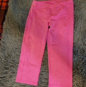 LIVE LOVE DREAM Pink Capri Leggings